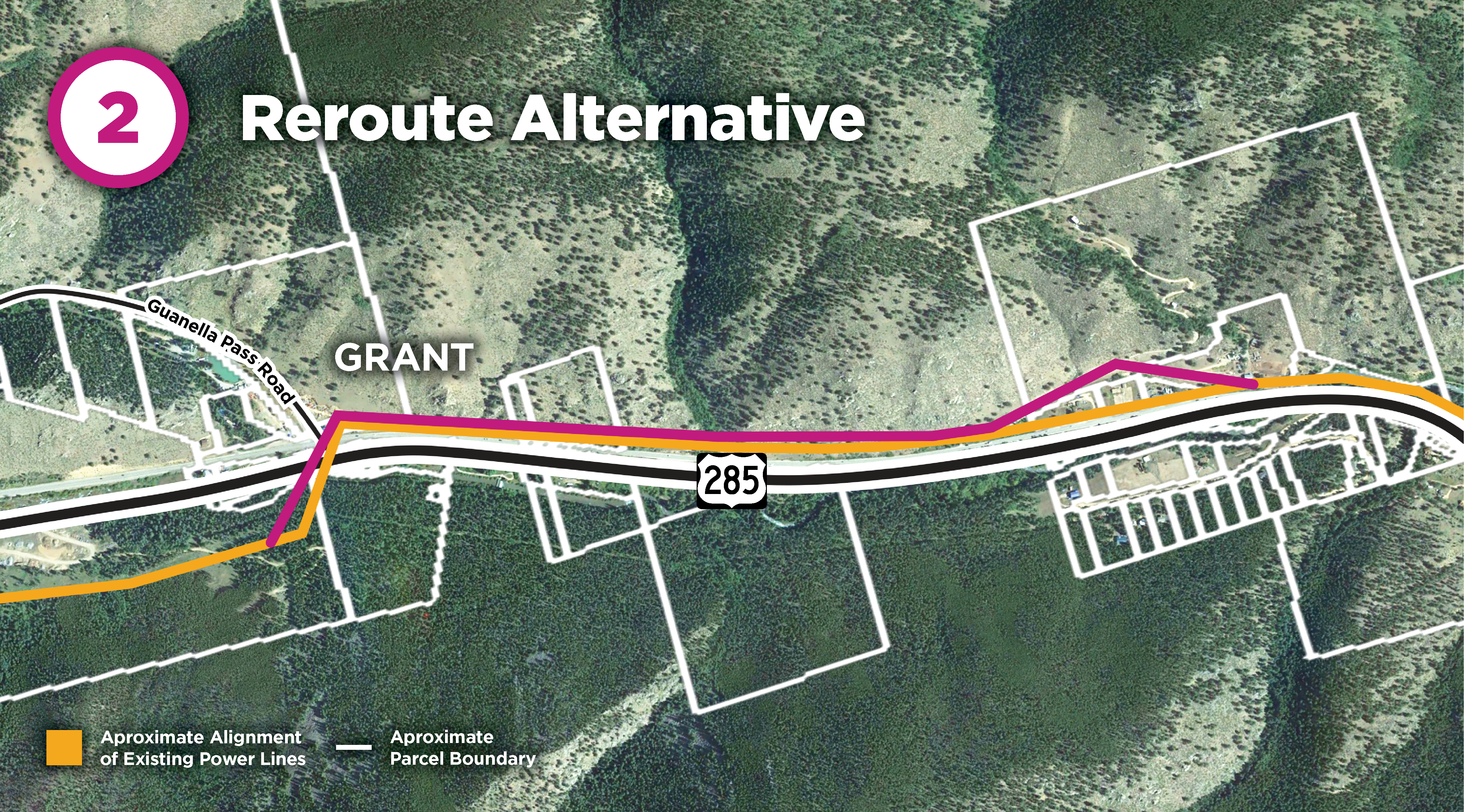 Reroute alternative map 2